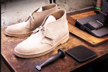 Clarks re-shores its Desert Boot