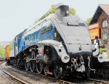 Restoring an iconic steam train