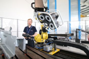 3-D optical scanner at the AMRC