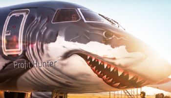 The “Shark” E190-E2 jet completes its tour