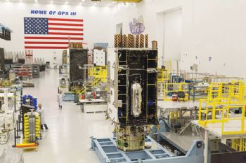 GPS III satellite launches