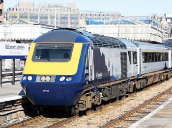 ScotRail’s first upgraded Inter7City train