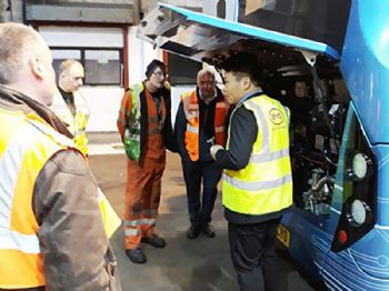 First fully electric bus trialled