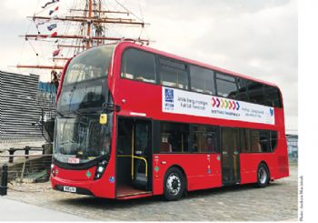 Alexander Dennis introduces hydrogen fuel-cell bus