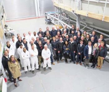Yacht maker opens new moulding facility