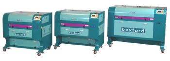 Boxford will show its range of laser cutting