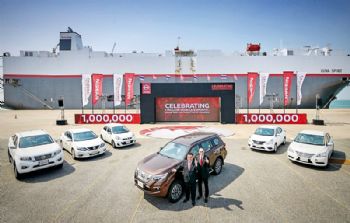 Nissan Thailand celebrates millionth-vehicle 