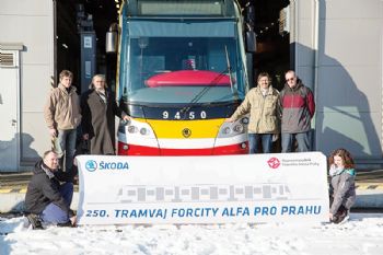 Last Skoda tram delivered to Prague