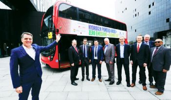 Hydrogen bus project launched in Liverpool