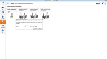 Quick quote on modified standard tooling