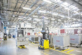 New driverless logistics solution at Brose