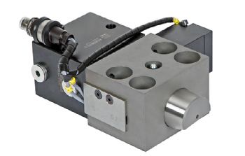 Fail-safe series of hydraulic wedge clamps