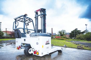 Hiab delivers 75,000th Moffett fork-lift