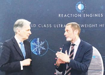 Chancellor of the Exchequer visits Reaction Engine
