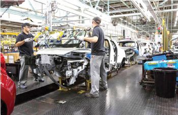 PMI report shows drop in UK automotive sector