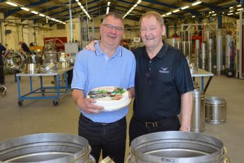 Longest-serving employee at A1 Flue retires 
