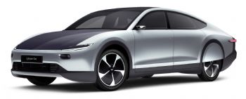 Self-charging solar-powered car unveiled
