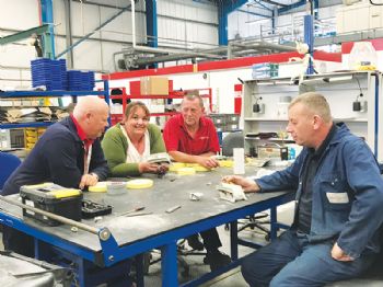 North Tyneside Mayor tours Monitor Coatings