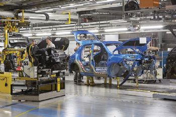 UK car production falls 20% in first six months