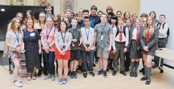 Prof Brian Cox inspires the next generation