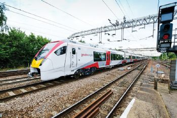 New intercity  train successfully completes test 