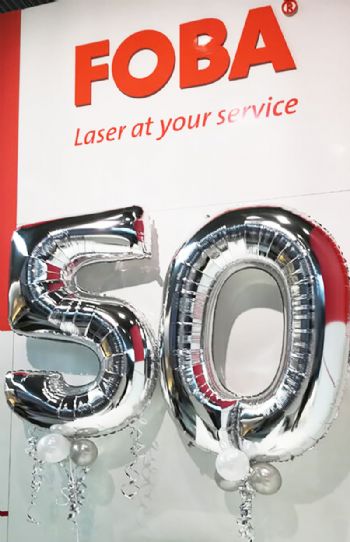 50th anniversary for laser product pioneer