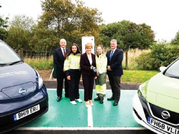 More EV charging points ‘underway’ in Scotland