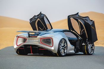 Lotus hyper-car premieres in the Middle East