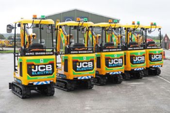 JCB wins major order for electric mini-digger