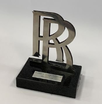 Rolls Royce ‘Trusted to Deliver Excellence’ award