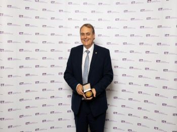 MTA president honoured by IET