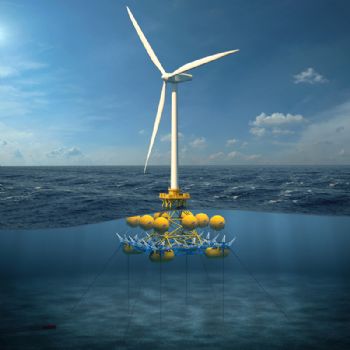 MPS to accelerate combined wind and wave power