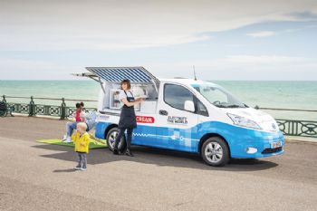 Nissan’s electric ice cream van wins awards