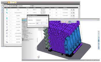 Batch-nesting tool allows automatic 3-D printing