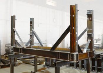 49 steel duct cradles manufactured