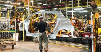 Double-digit fall for UK car production 