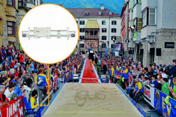 Igus linear guides help spectators at long jump
