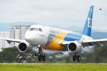 E175-E2 aircaft completes its maiden flight