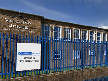 Vaughan Jones Socket Screws Ltd relocates