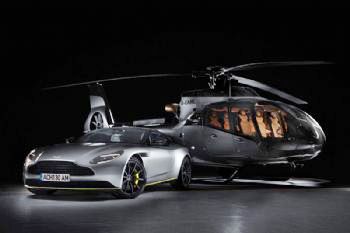 Airbus and Aston Martin unveil first collaboration