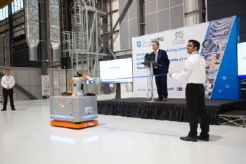 Schunk plays gripping role in AMRC Wales opening