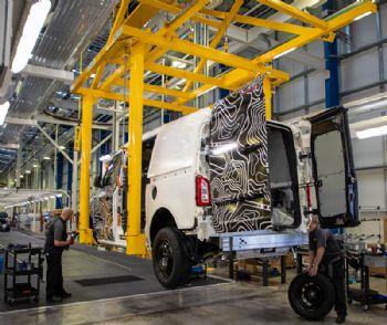 First electric van prototypes at LEVC 