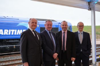 Maritime’s rail freight interchange opens