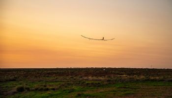 Solar-powered unmanned aircraft makes first flight