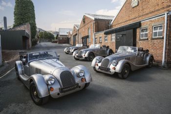 First Morgan Plus 4 70th anniversay edition models