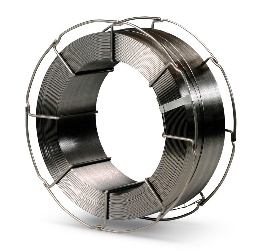 Metal-cored welding wire for high-strength steel