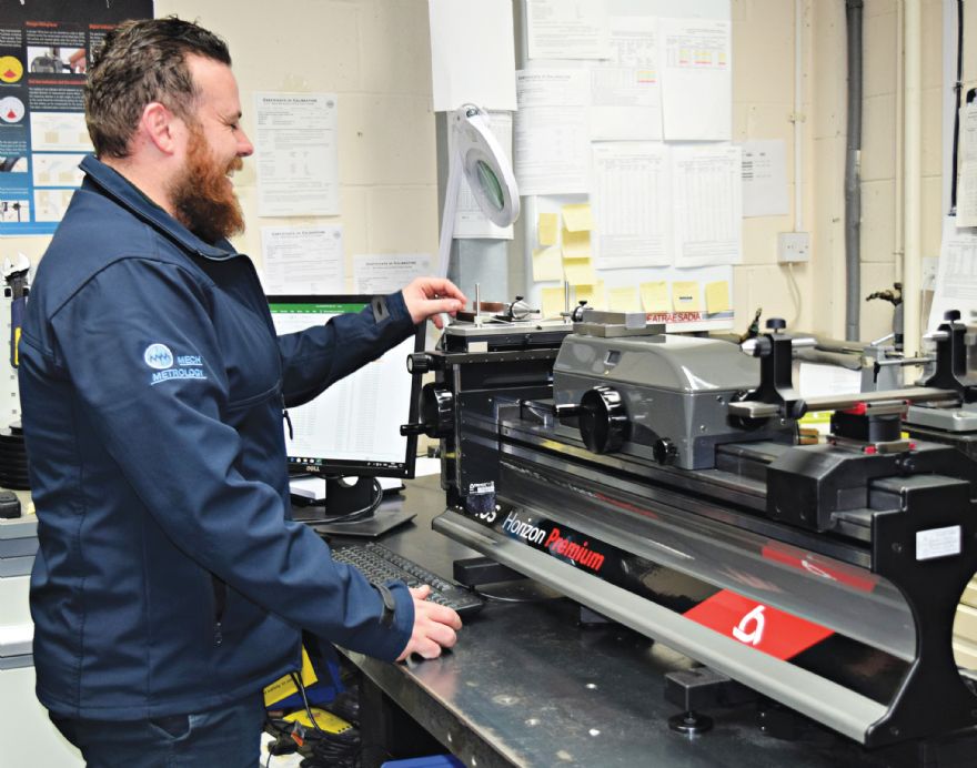 Fareham firm installs length-measuring machine