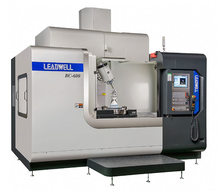 New five-axis machining centre from Taiwan