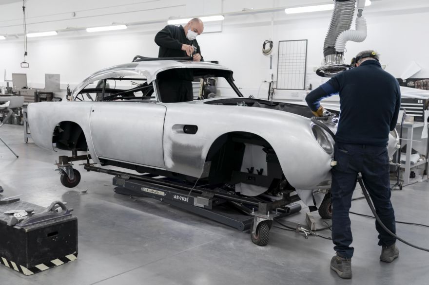 Aston Martin DB5 production resumes after 55 years