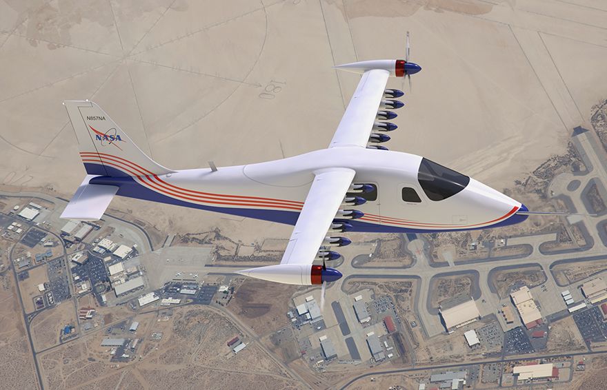 X-57 plane makes progress towards ground testing